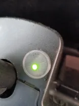 Luz LED del lector de tarjeta en el tablero